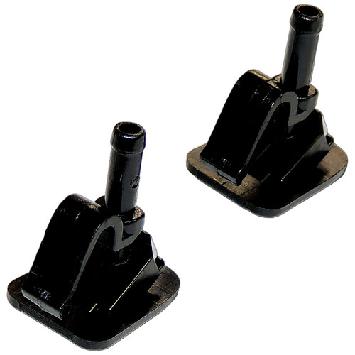 Crown Automotive 55156728K Windshield Washer Nozzle Front Left & Right - Fits 2001-2012 Jeep TJ, JK Wrangler, L and R