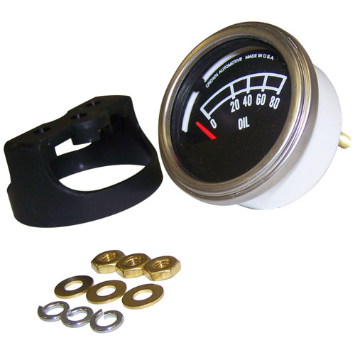 Crown Automotive J5460640 Engine Oil Pressure Gauge - Fits 1976-1978 Jeep CJ-5, CJ-7