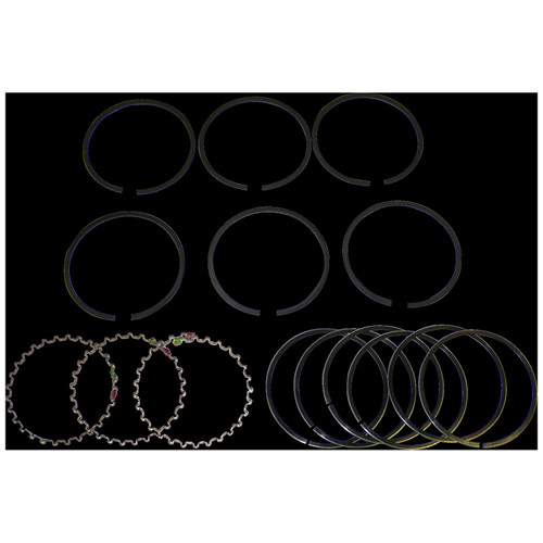 Crown Automotive J8121683 Engine Piston Ring Set - Fits 1987-1990 Jeep YJ Wrangler