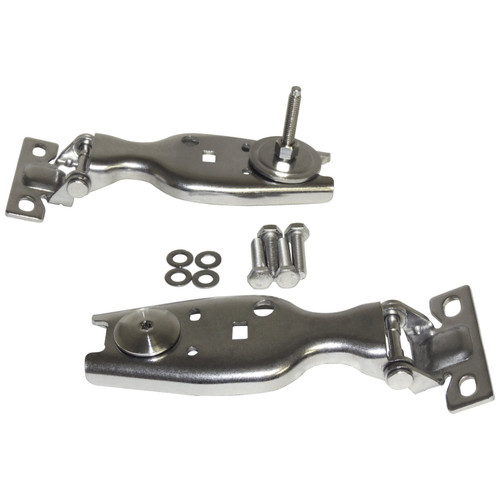RT Off-Road RT34104 Liftgate Glass Hinge Kit Left & Right - Fits 2007-2018 Jeep JK Wrangler