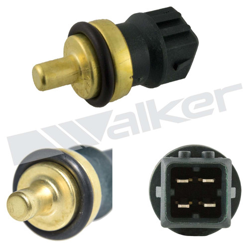 Walker Products Engine Coolant Temperature Sensor 211-1104 for 1997-2002 Audi/Volkswagen 2.8L 1.8L (A4, A4 Quattro, A6, A6 Quattro)