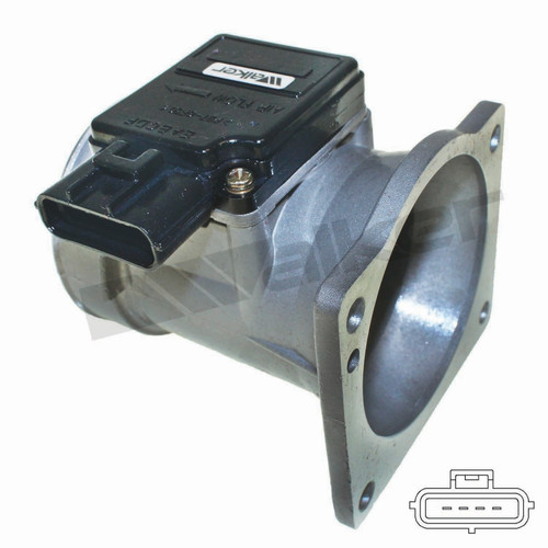 Walker Products Mass Air Flow Sensor 245-1039 for 1995-2002 Ford/Mazda/Mercury 3.0L 1.9L (Aerostar, Escort, F-100 Ranger, Ranger)