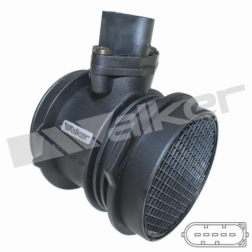 Walker Products Mass Air Flow Sensor 245-1119 for 1998-2008 Chrysler/Mercedes-Benz 3.2L 2.6L (Crossfire, C240, C280, C32 AMG)