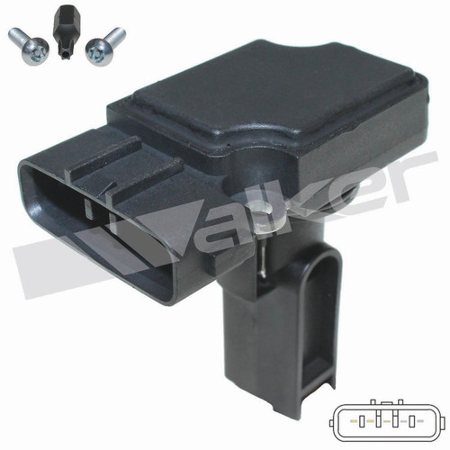 Walker Products Mass Air Flow Sensor 245-1166 for 2001-2007 Chevrolet/GMC/Hummer 6.6L 6.5L