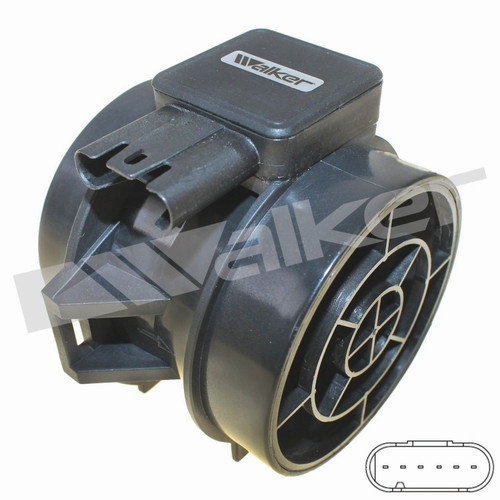 Walker Products Mass Air Flow Sensor 245-1174 for 2003-2006 BMW 2.5L (325Ci, 325i, X3, Z4)