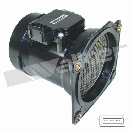 Walker Products Mass Air Flow Sensor 245-1202 for 1998-2000 Audi/Volkswagen 2.8L (A4, A4 Quattro, A6, A6 Quattro)