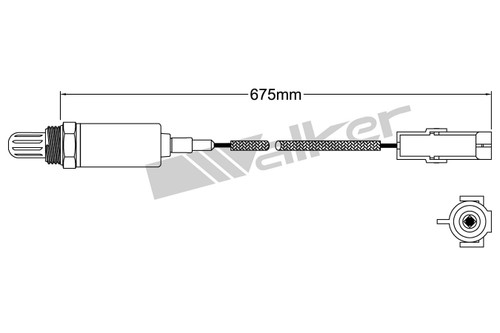 Othermotive Oxygen Sensor 932-11002 - 1-Wire Narrow-Band