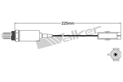 Othermotive Oxygen Sensor 932-11036 - 1-Wire Narrow-Band