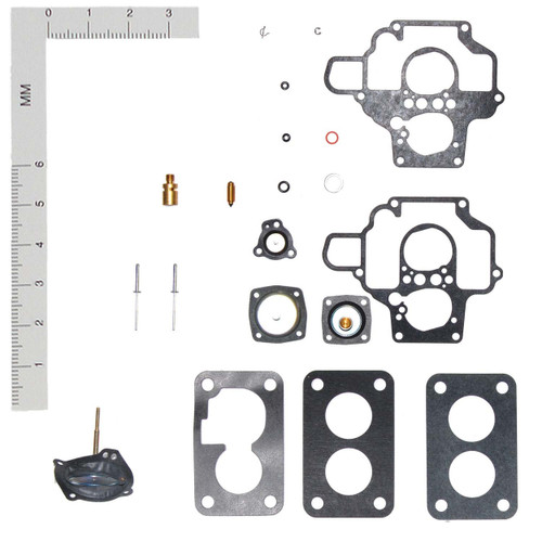 Walker Products Carburetor Repair Kit 15891A for 1984-1987 Ford/Mercury 1.6L (Escort, EXP, Lynx, Tracer)