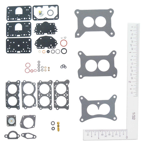 Walker Products Carburetor Repair Kit 15395A for 1960-1980 Chevrolet/Chrysler/Dodge 7.0L 6.3L (Bel Air, Biscayne, Camaro, Caprice)