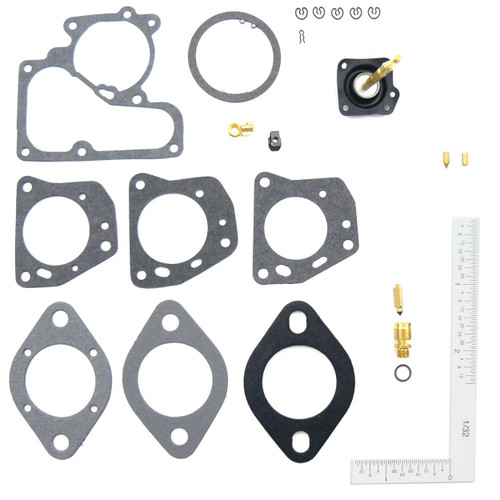 Walker Products Carburetor Repair Kit 15447B for 1968-1976 American Motors/Ford/Jeep 3.8L 4.2L (Ambassador, Gremlin, Hornet, Javelin)