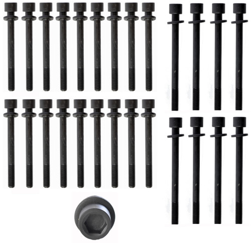 Enginetech NI3.0HS-BWB Head Gasket Set with Bolts OEM-Spec for 1993-1998 Mercury Nissan 3.0L V6 - New Head Bolts Included