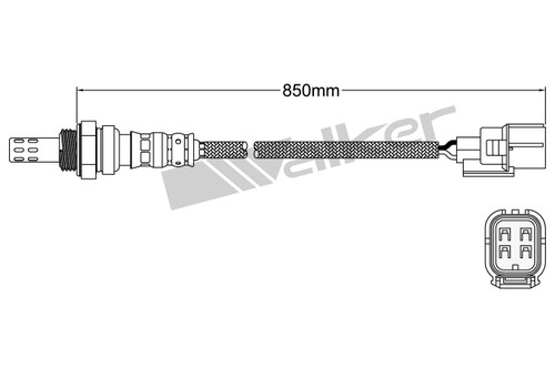 Othermotive Oxygen Sensor 932-14046 for 2009-2017 Honda