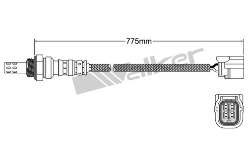 Othermotive Oxygen Sensor 932-14047 for 2009-2017 Honda (CB500F, CB500F ABS, CB500X, CB500X ABS)