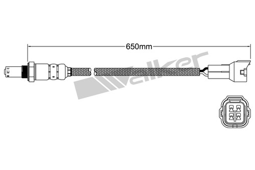 Othermotive Oxygen Sensor 932-14052 for 1999-2003 Honda (CBR1100XX Super Blackbird)