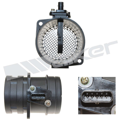 Walker Products Mass Air Flow Sensor 245-1282 for 2009-2017 Audi/Seat/Volkswagen 2.0L 1.8L (A3, A3 Quattro, A4, A4 allroad)