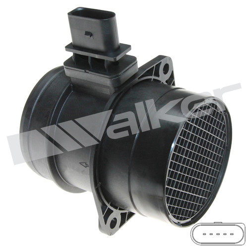Walker Products Mass Air Flow Sensor 245-1298 for 2007-2016 Audi/Volkswagen 2.0L (A3, Bora, Golf, Jetta)