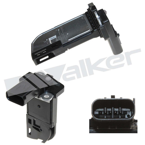 Walker Products Mass Air Flow Sensor 245-1328 for 2012-2022 Ford/Jaguar/Lincoln 2.0L 2.5L (C-Max, Escape, Focus, Fusion)