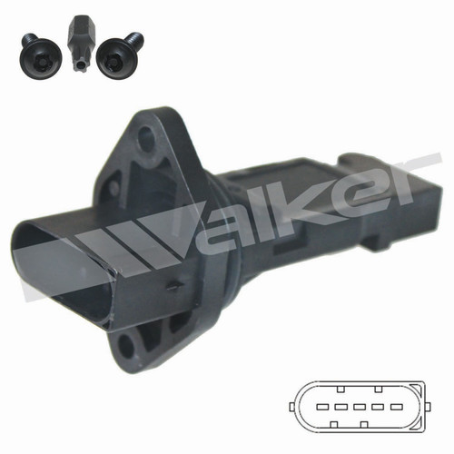 Walker Products Mass Air Flow Sensor 245-2267 for 1995-2003 Dodge/Freightliner/Mercedes-Benz 2.7L 2.8L
