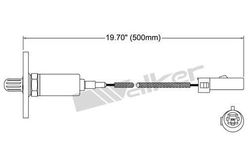 Walker Products Oxygen Sensor 250-21060 for 1983-1989 Chrysler/Dodge/Mitsubishi 2.6L (Conquest, Starion)