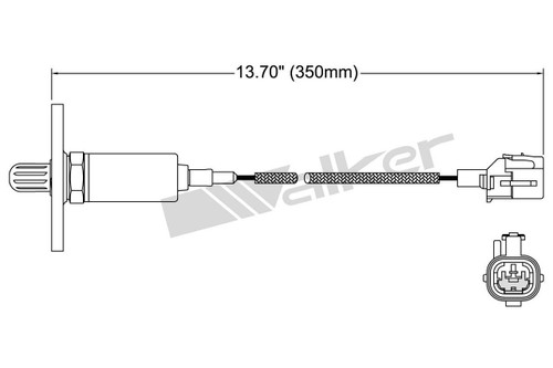 Walker Products Oxygen Sensor 250-21065 for 1993-1994 Lexus 3.0L (GS300)