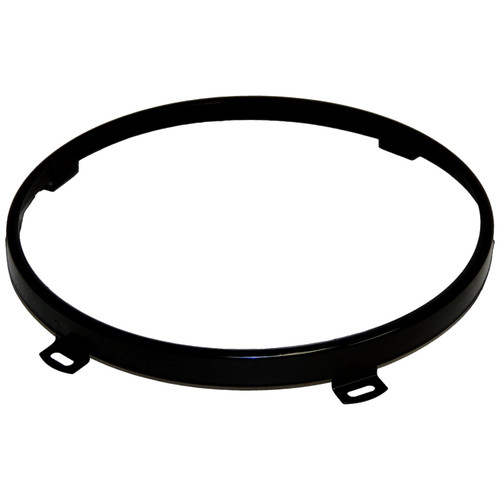 Crown Automotive 68003772BLK Headlight Retaining Ring 2-Pack - Fits 2007-2018 Jeep JK Jeep Wrangler