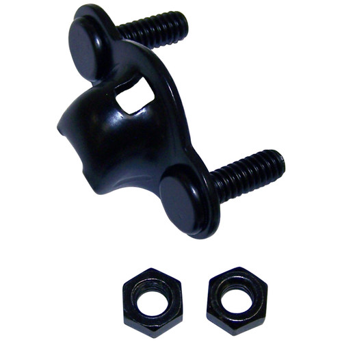 Crown Automotive 55009343 Hood Latch Bracket 2-Pack - Fits 1941-1986 Jeep MB, CJs, YJ Wranglers, Left or Right