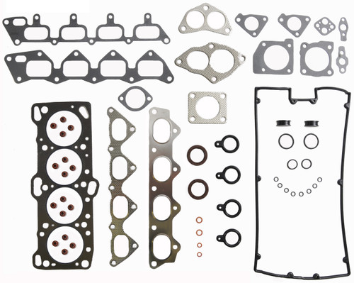 Enginetech MI2.0HS-FAWB Head Gasket Set with Bolts OEM-Spec for 1990-1999 Eagle Hyundai Mitsubishi Plymouth 2.0L - New Head Bolts Included