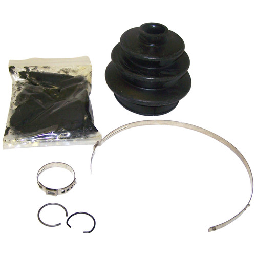 Crown Automotive 83500495 CV Joint Boot Band Kit 2-Pack - Fits 1979-1987 Eagle AMC Eagle, Incl. Boot, Clamps, and Grease