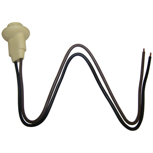 Crown Automotive J5455853 Side Marker Light Socket 2-Pack - Fits 1972-1975 Jeep YJ Wrangler (Front)