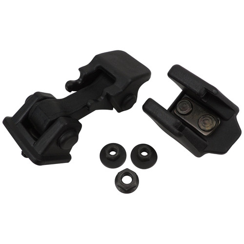 Crown Automotive 55176636K Hood Latch Assembly 2-Pack - Fits 1997-2006 Jeep TJ Wrangler
