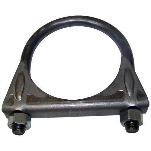 Crown Automotive 4004445 Exhaust Clamp 2-Pack - Fits 1997-2006 Jeep SJ, J-Series