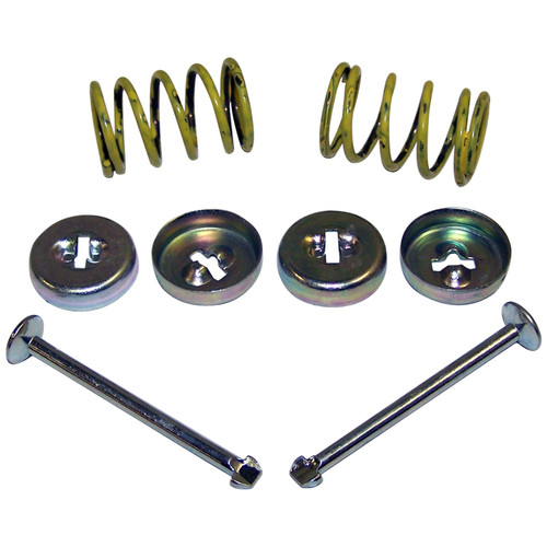 Crown Automotive J0120239 Brake Hold Down Spring Kit 4-Pack - Fits 1953-1968 Jeep CJs