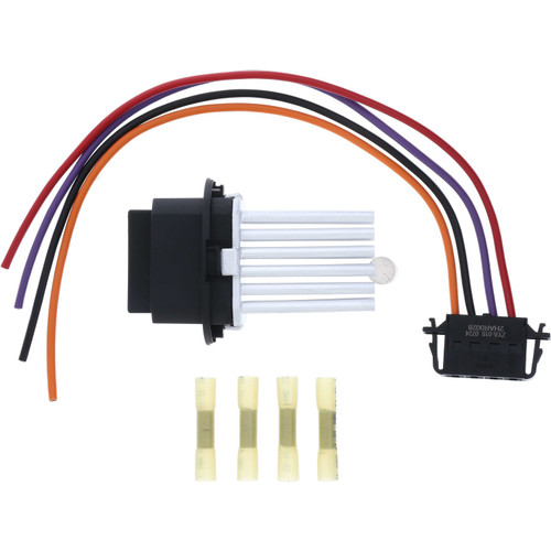 Holstein HVAC Blower Motor Resistor Kit 2BMR0197K for 2007-2022 Dodge/Freightliner/Land Rover 3.5L 3.0L