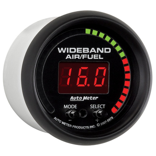 Autometer 52mm Wideband Air/Fuel Kit in ES Digital