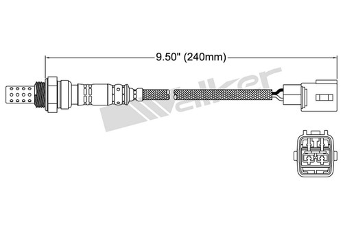 Walker Products Oxygen Sensor 250-24220 for 1990-1995 Lexus 4.0L (LS400, SC400)