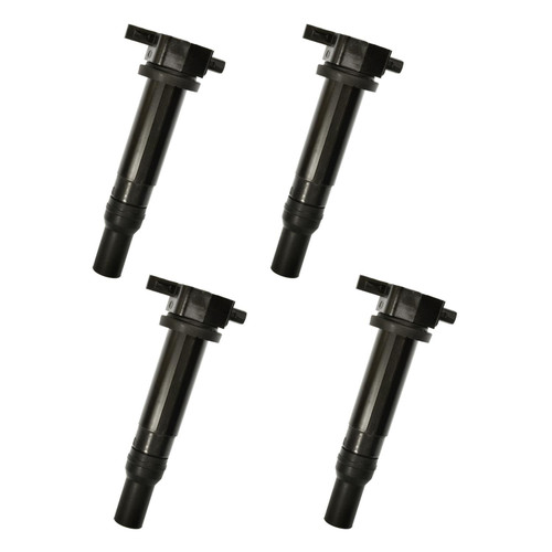 Blue Streak OE Durability Improved Ignition Coil Kit UF499K4 for 2006-2011 Dodge/Hyundai/Kia (Attitude, Accent, Rio, Rio5)