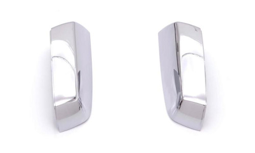 AVS Upper Mirror Covers 2pc for Chevy Silverado 1500 14-18 - Chrome