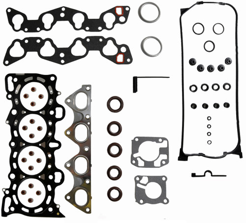 Enginetech HO1.6HS-DWB MLS Head Gasket Set with Bolts OEM-Spec for 1992-1995 Honda 1.6L 98ci I4 - MLS Gaskets & New Head Bolts