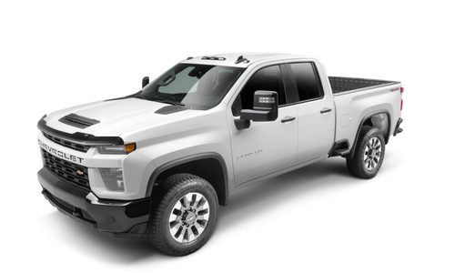 AVS High Profile Bugflector II Hood Shield for Chevrolet Silverado 2500 / 3500 HD - Smoke