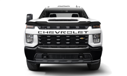 AVS High Profile Bugflector II Hood Shield for Chevrolet Silverado 2500 / 3500 HD - Smoke