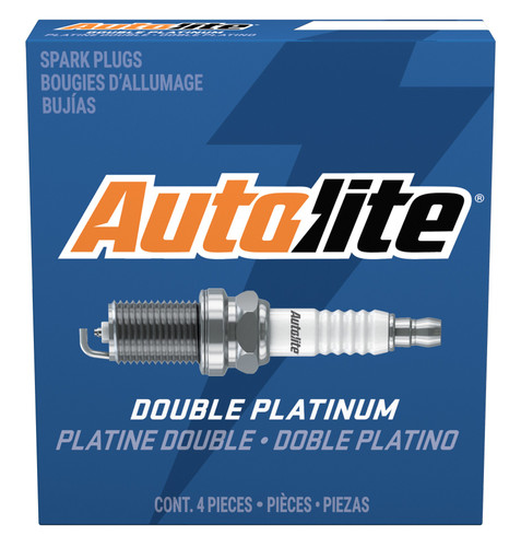 Autolite Double Platinum Spark Plug APP104 - packaging, front view