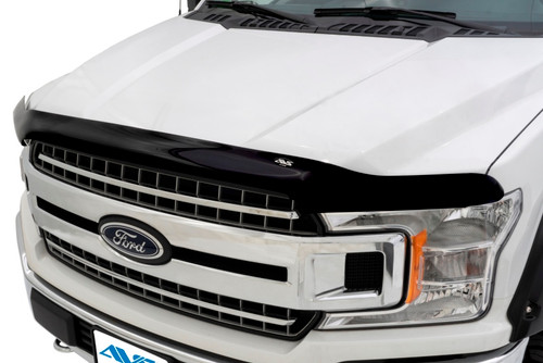 AVS High Profile Bugflector II Hood Shield for Chevy Avalanche 1500 (with Body Hardware) - Smoke