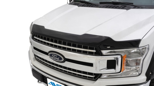 AVS Aeroskin Low Profile Acrylic Hood Shield for Ford F-350 - Smoke