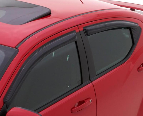 AVS Ventvisor Outside Mount Window Deflectors 4pc for Toyota Prius - Smoke