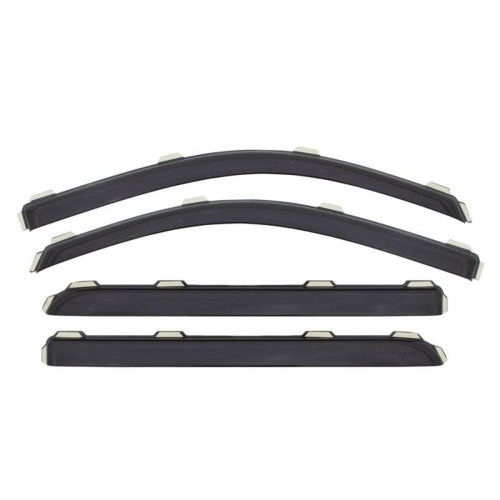 AVS Ventvisor In-Channel Front and Rear Window Deflectors 4pc for Chevy Cruze - Smoke