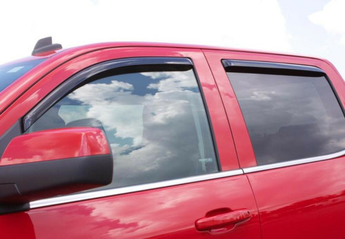 AVS Ventvisor In-Channel Front and Rear Window Deflectors 4pc for Chevy Cruze - Smoke