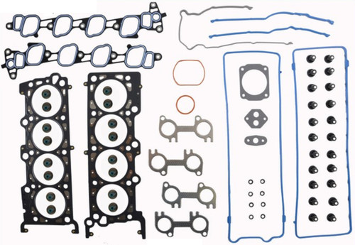 Enginetech F281HS-KWB MLS Head Gasket Set with Bolts OEM-Spec for 2001-2002 Ford Lincoln 4.6L 281ci V8 - MLS Gaskets & New Head Bolts