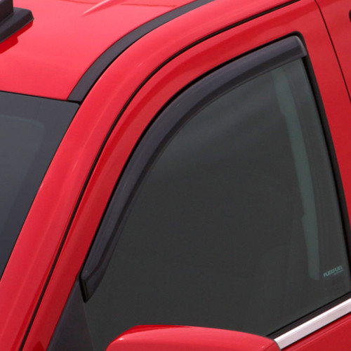 AVS Ventvisor Window Deflectors 2pc - Smoke for 04-08 Ford F-150 Standard Cab (Excl. 04 Heritage)