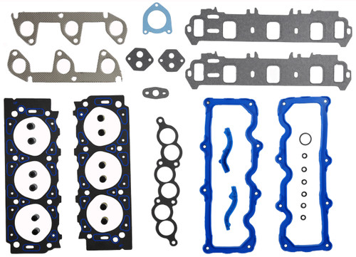 Enginetech F183HS-EWB Head Gasket Set with Bolts OEM-Spec for 1986-1990 Ford Mercury 3.0L 182ci V6 - New Head Bolts Included